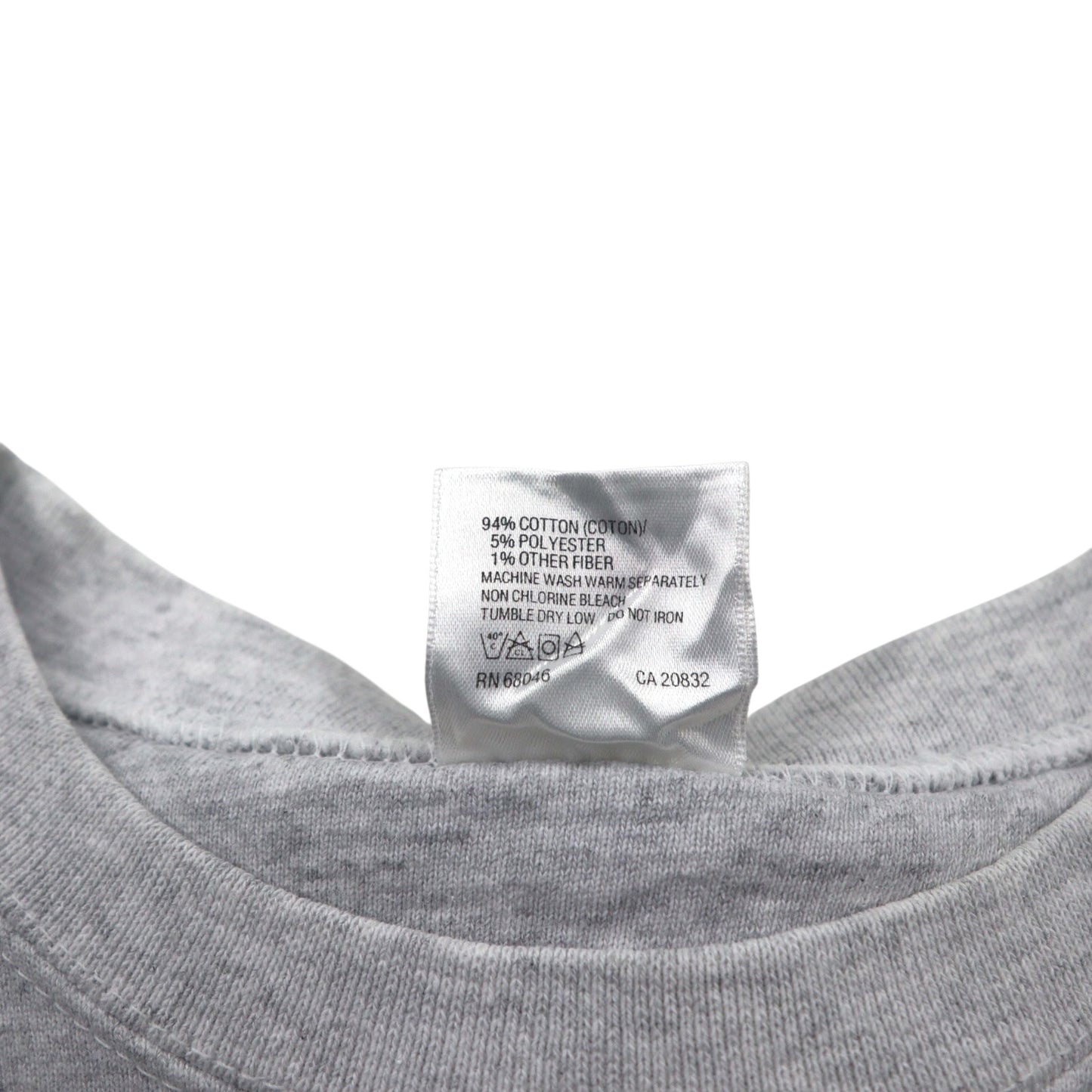 TULTEX 90s USA Vintage Sweatshirt スウェット トレーナー M グレー コットン 90年代 USA製