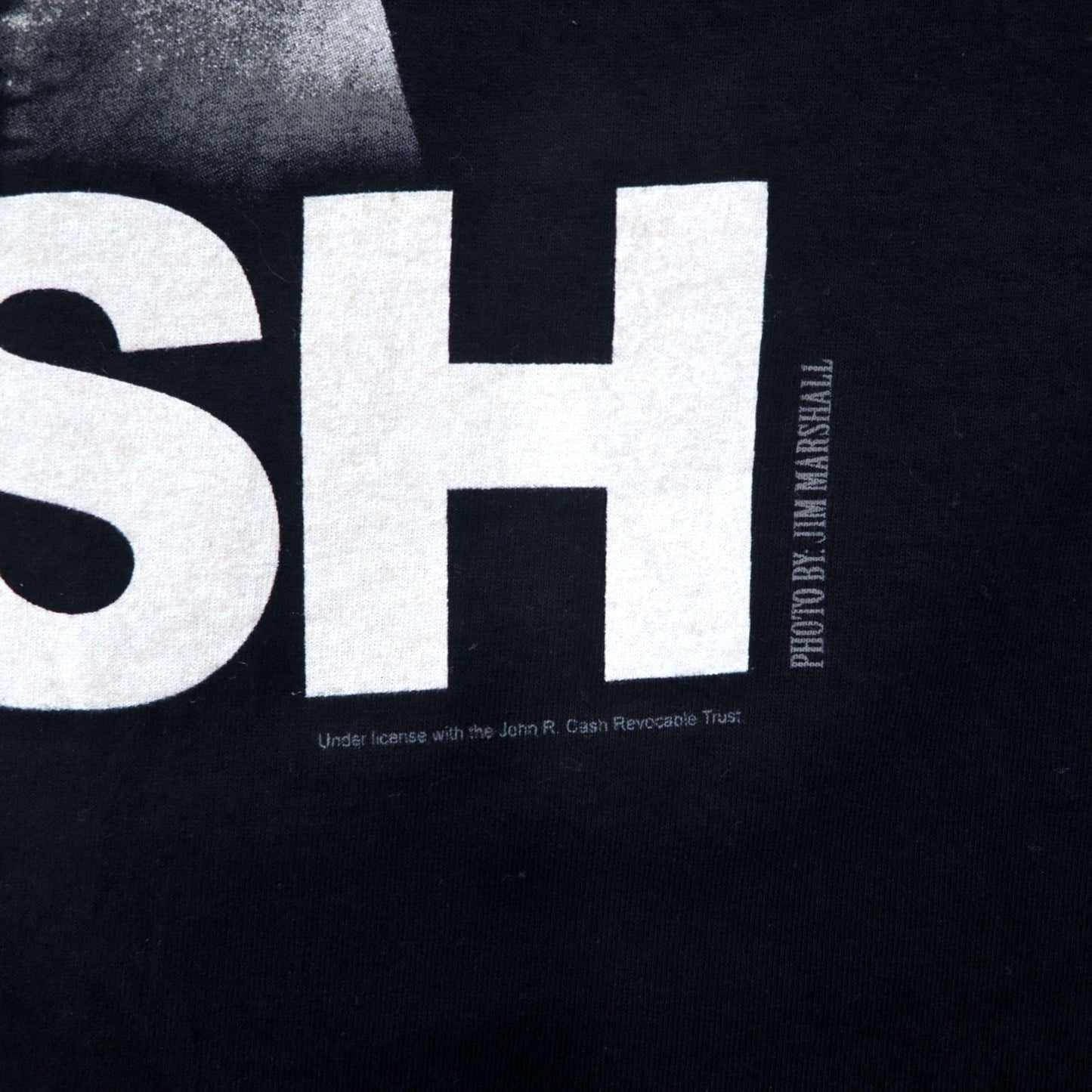 JIM MARSHALL CLOTHING ジョニーキャッシュ バンド Tシャツ L ブラック コットン JOHNNY CASH 未使用品