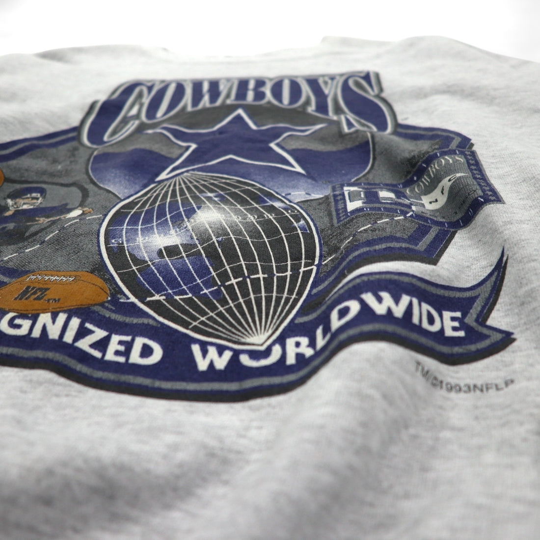 TULTEX 90s USA Vintage Sweatshirt M Gray Cotton Made in