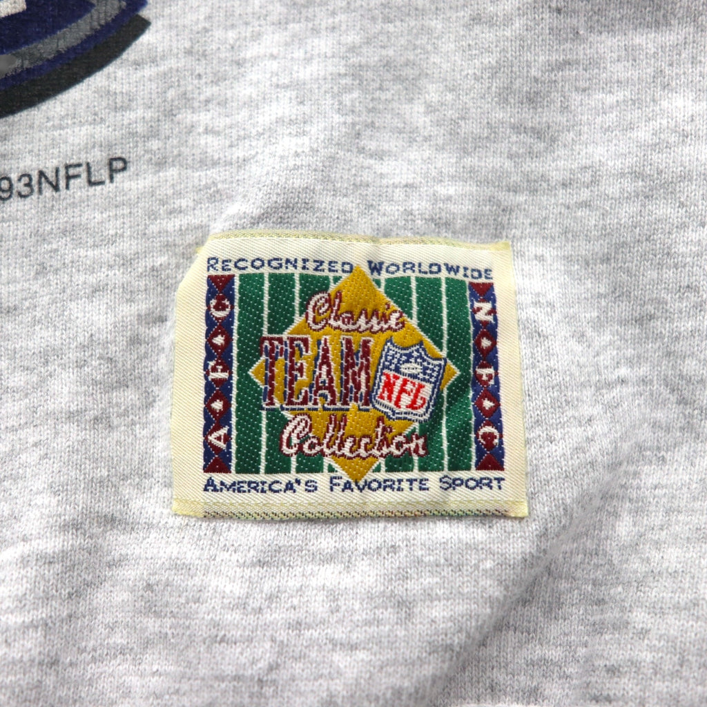 TULTEX 90s USA Vintage Sweatshirt スウェット トレーナー M グレー コットン 90年代 USA製