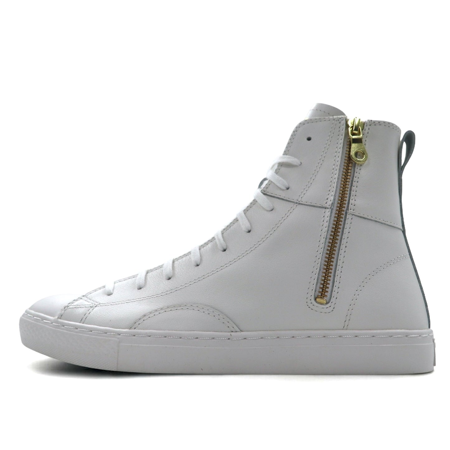 CONVERSE オールスター サイドジップ レザー ALL STAR COUPE LEATHER Z SHIN-HI Z スニーカー 25.5cm ホワイト 31302791