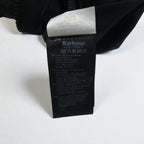 BARBOUR INTERNATIONAL LOCK WAX JACKET, Oiled Motorcycle Jacket, Size M, Black, Double Zip, MWX1176BK71