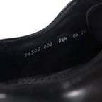STACY ADAMS Straight Tip Dress Shoes 27.5cm Black Leather Stitching Wingtip 24509