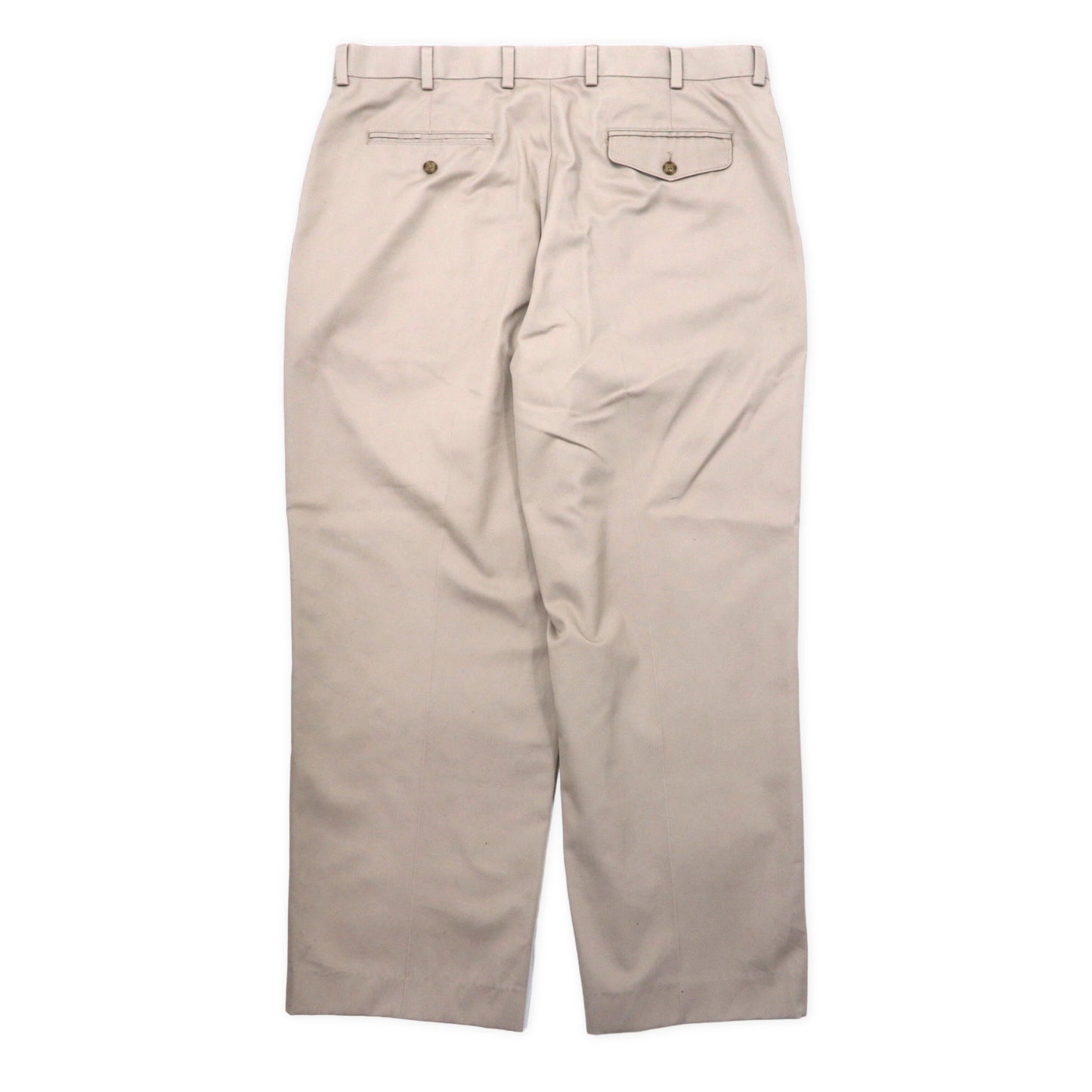 L.L.Bean チノパンツ 38 ベージュ コットンツイル NATURAL FIT リンクルフリー 形態安定 262553