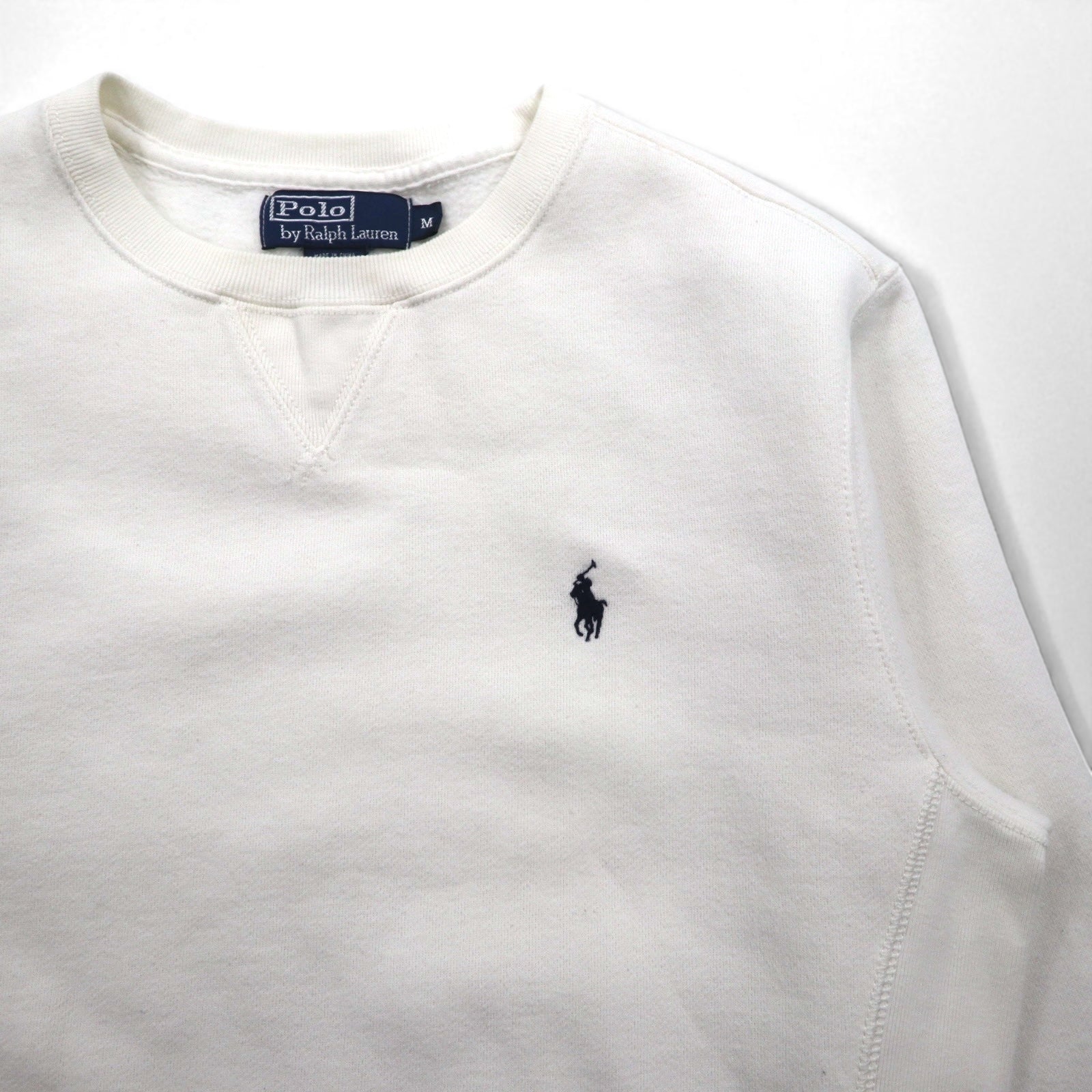 90s Polo by Ralph Lauren スウェット リバースウィーブ Polo by Ralph Lauren 90s Reverse Weave Front V Sweatshirt