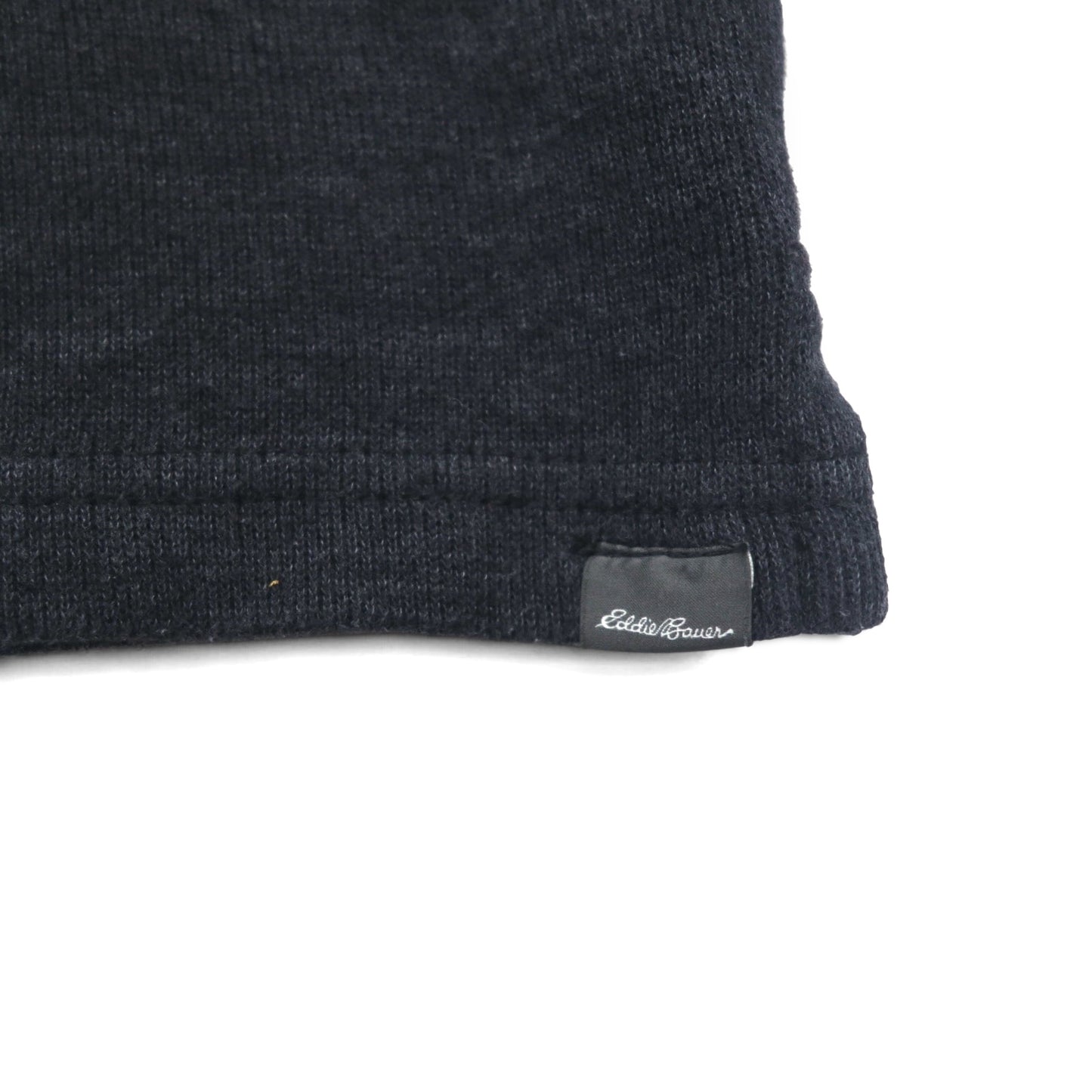 Eddie Bauer Half Button Sweatshirt XL Grey Cotton