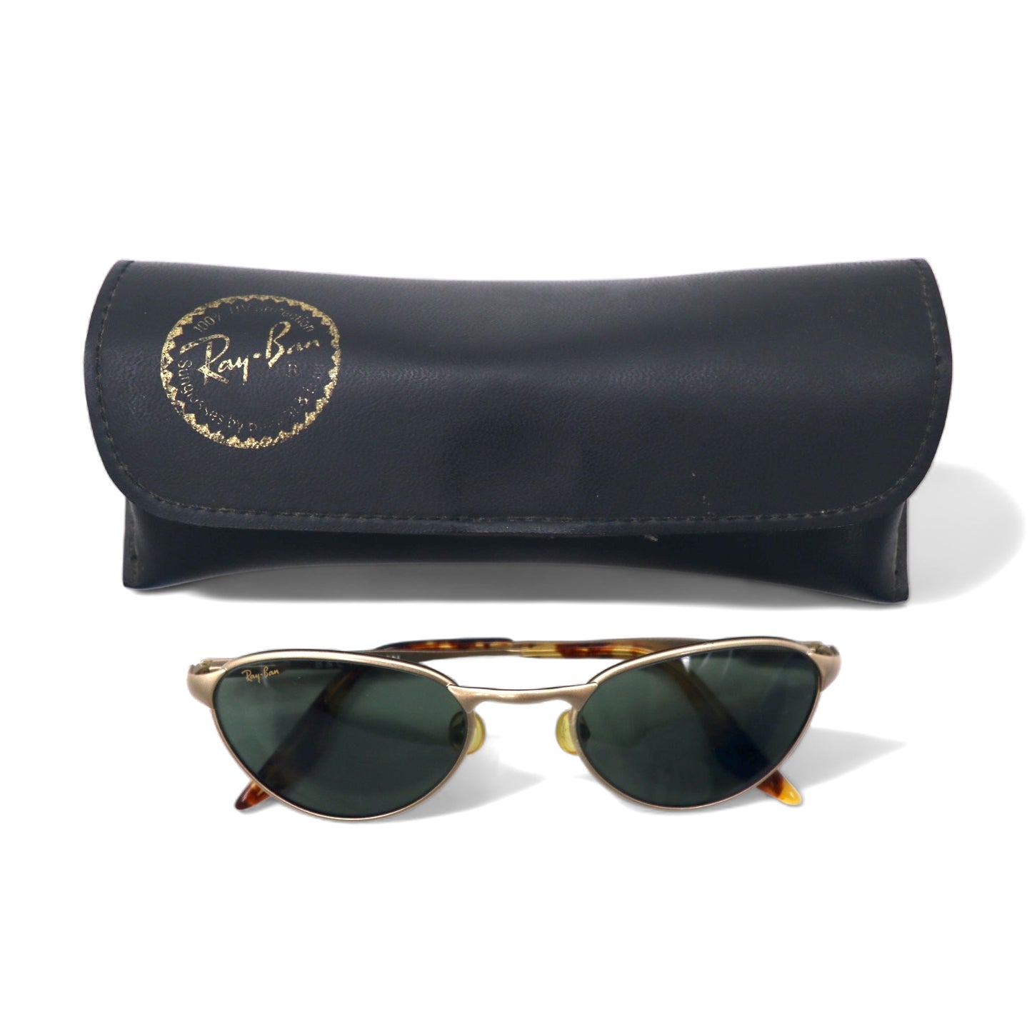 Ray-Ban Bausch & Lomb Made Vintage Side Street Sunglasses Gold Metal  tortoiseshell W2844 0NBK B&L Bausch & Lomb – 日本然リトテ