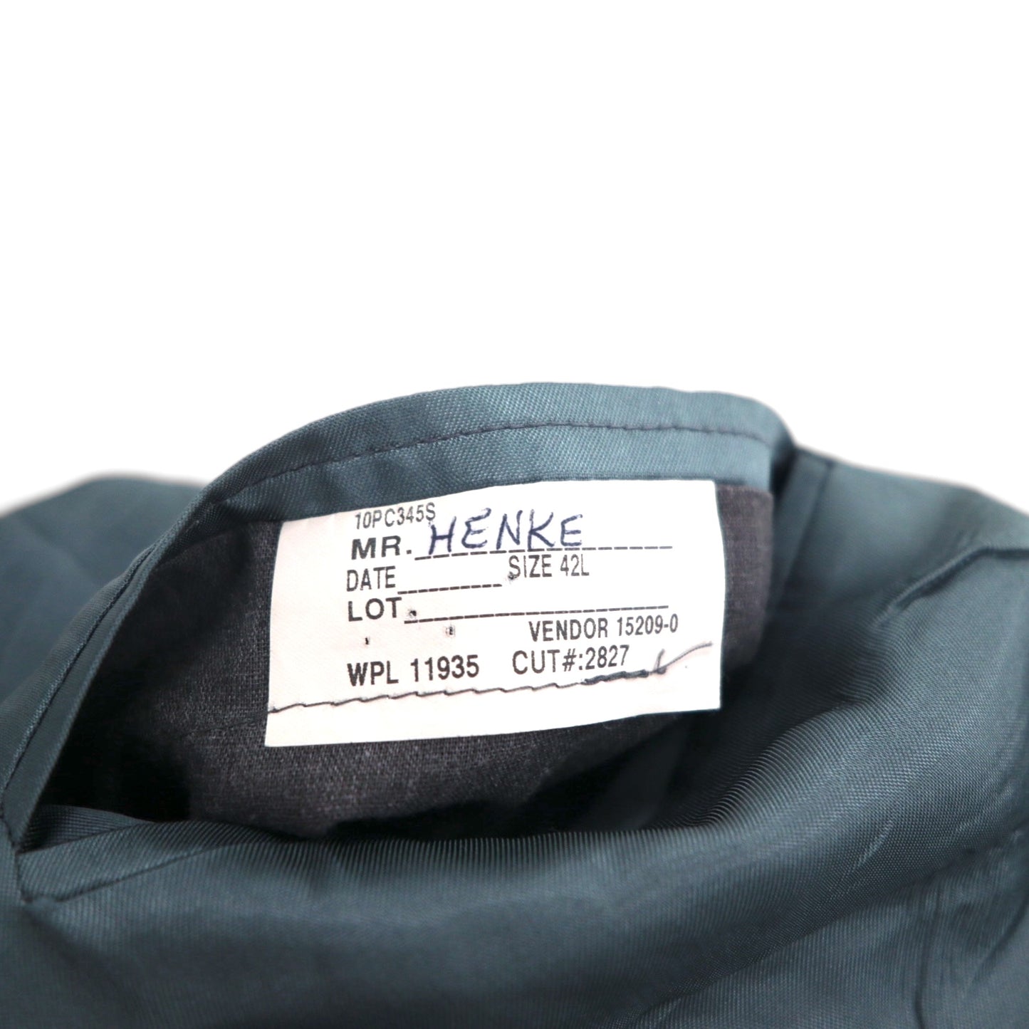 Stafford Navy Blazer, 2B, Tailored Jacket, Size L, Navy, Gold Buttons