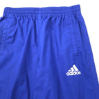 adidas 00s Track Pants Jersey M Blue Polyester 3 Stripes