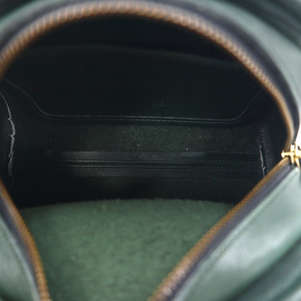 COACH オールドコーチ USA製 ハーフムーン ショルダーバッグ ブラック レザー 牛革 9911