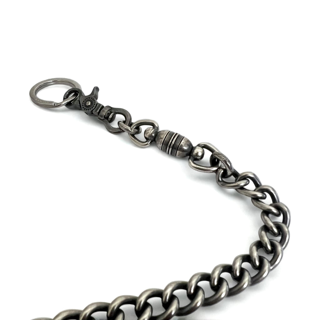 FUNNY Python Leather Wallet Chain Key Ring Keychain Concho