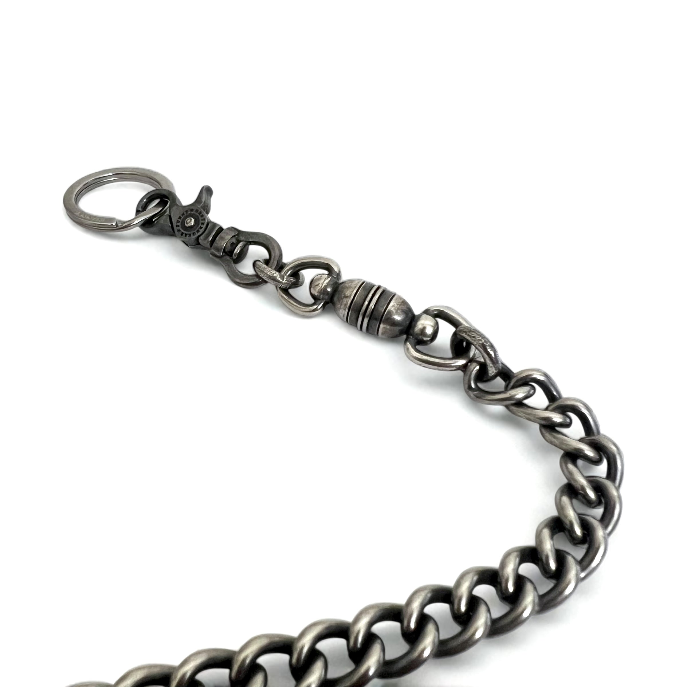 FUNNY Python Leather Wallet Chain Key Ring Keychain Concho