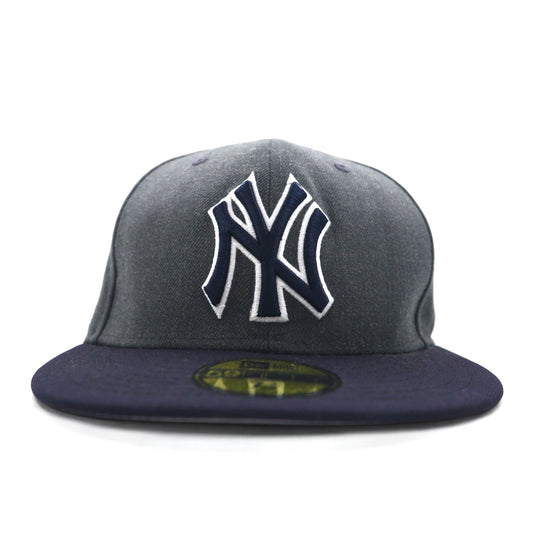 NEWERA ベースボールキャップ 58.7cm グレー MLB ニューヨークヤンキース New York Yankees