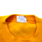 Crazy Shirts USA Made 90s Embroidered Sweatshirt S Yellow Cotton Fleece Lining HONOLULU