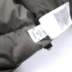 NIKE All-over Pattern Down Vest M Yellow Nylon 550 Fill Power