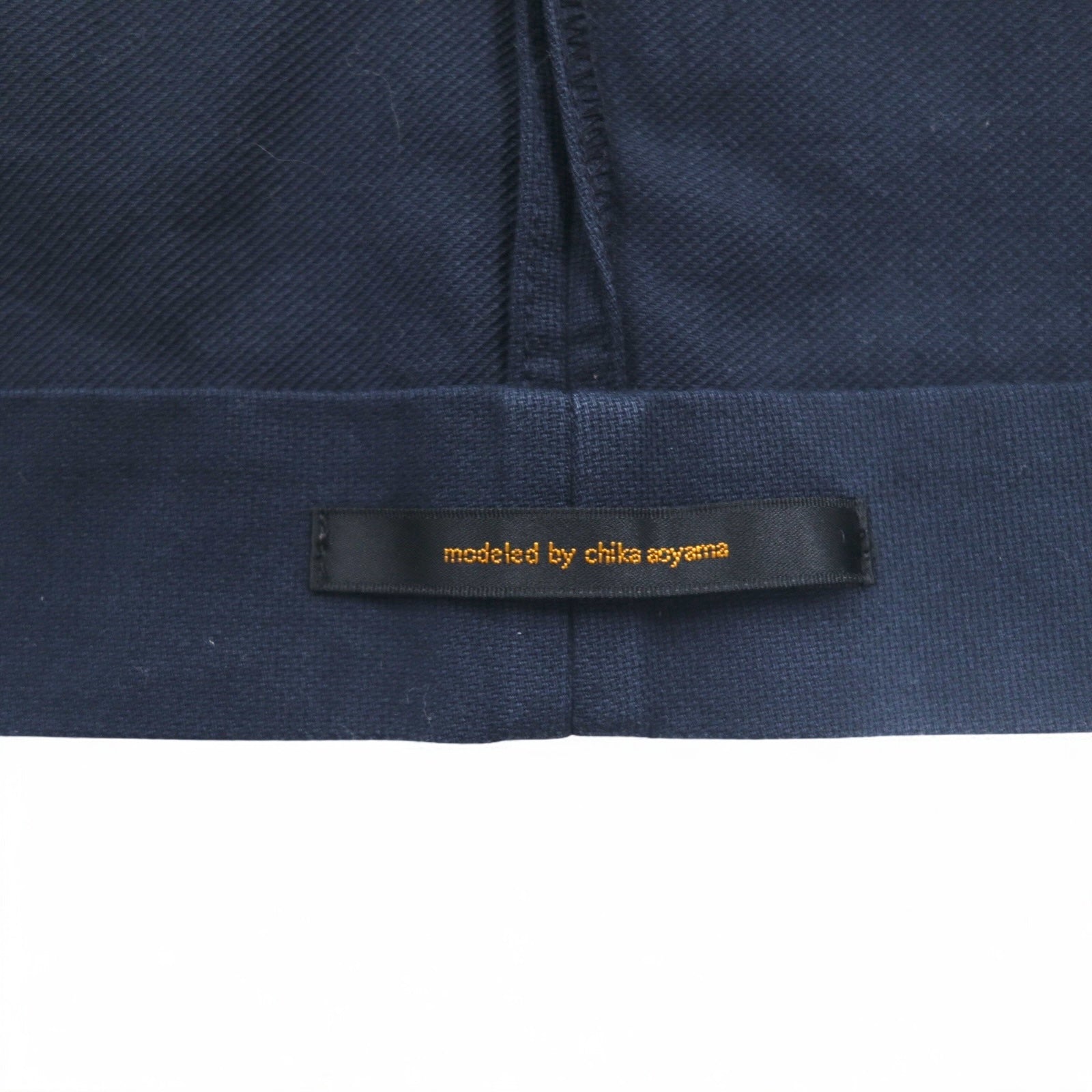 ato Zip-up Blouson Jacket S Navy Cotton Riri Zip Double Zip AM14A-B03 Made in Japan