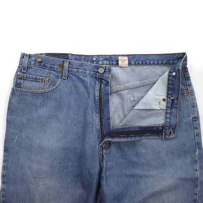 Levi's 00年代 550 RELAXED FIT テーパード デニムパンツ ジーンズ XL インディゴ 550-4891 サスペンダーボタン