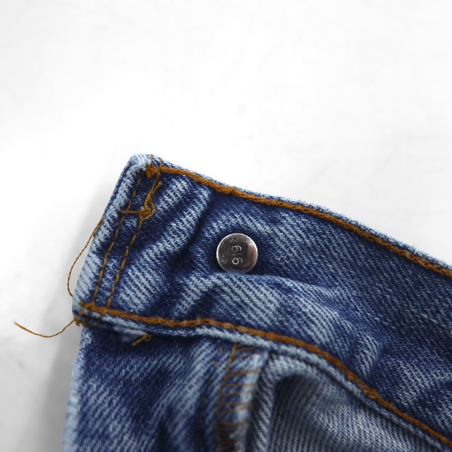 Levi's 00年代 550 RELAXED FIT テーパード デニムパンツ ジーンズ XL インディゴ 550-4891 サスペンダーボタン