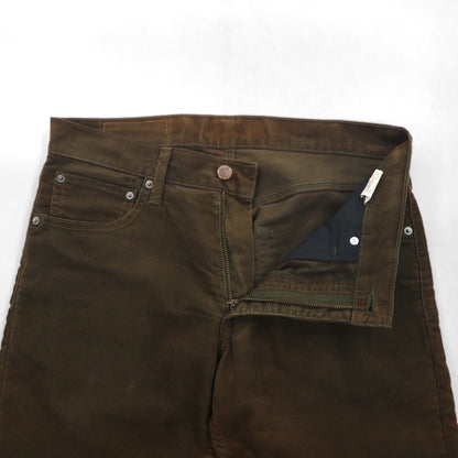 Levi's 505 Corduroy Pants, Size M, Brown, Zipper Fly, 505-40, 2000s