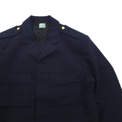 70s Swedish Vintage Military Uniform アイクジャケット ユーロ ミリタリージャケット S ショート 短丈 エポレット 金ボタン CBV KARLSKRONA 70年代 スウェーデン軍