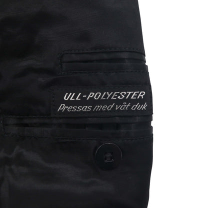 70s Swedish Vintage Military Uniform アイクジャケット ユーロ ミリタリージャケット S ショート 短丈 エポレット 金ボタン CBV KARLSKRONA 70年代 スウェーデン軍