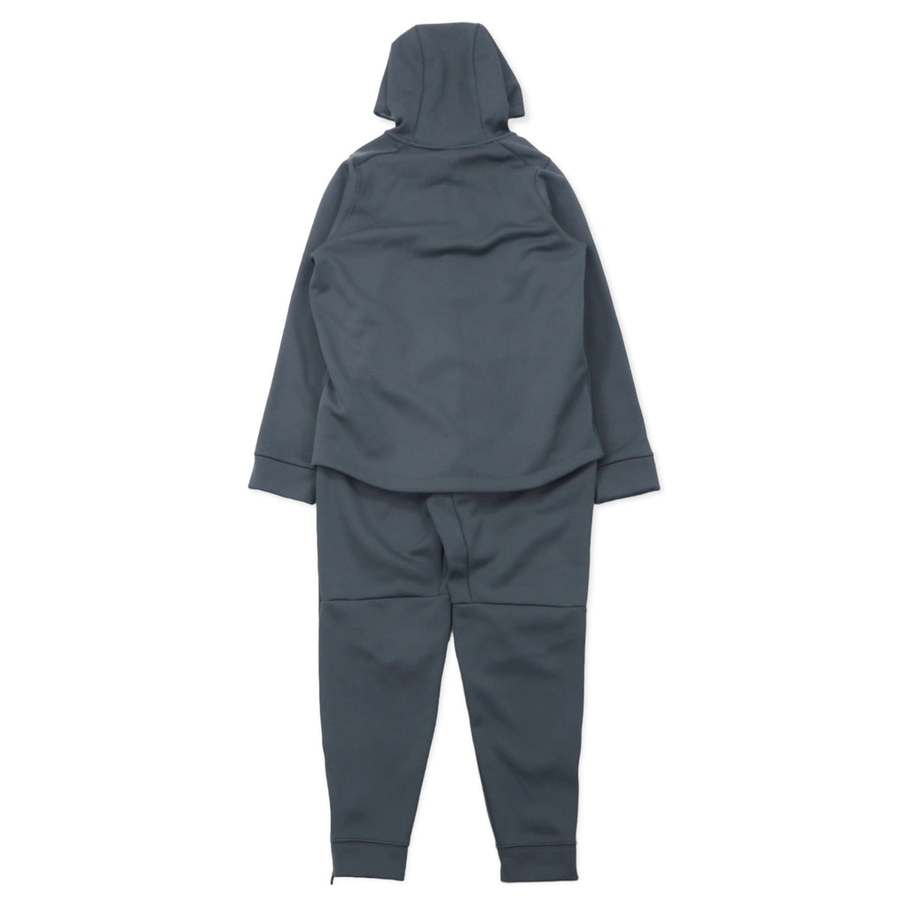 NIKE トラックジャケット ジャージ フーディ セットアップ S グレー ポリエステル THERMA-FIT DD2125-010