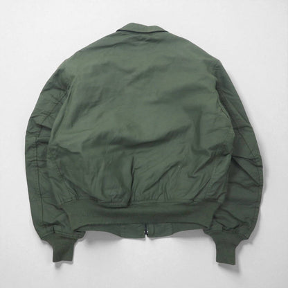 US ARMY CWU-36 P フライトジャケット L カーキ アラミド繊維 難燃 8415-01-608-2983 VALLEY APPAREL