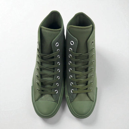 CONVERSE × ENGINEERED GARMENTS × BEAMS オールスター ALL STAR 100 OX ハイカット スニーカー 26.5cm カーキ スエード レザー キャンバス 1CL015 未使用品