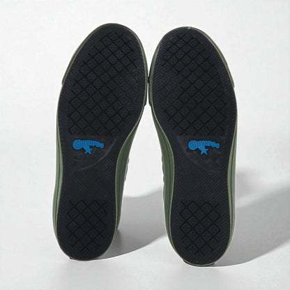 CONVERSE × ENGINEERED GARMENTS × BEAMS オールスター ALL STAR 100 OX ハイカット スニーカー 26.5cm カーキ スエード レザー キャンバス 1CL015 未使用品