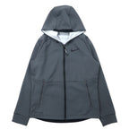 NIKE トラックジャケット ジャージ フーディ セットアップ S グレー ポリエステル THERMA-FIT DD2125-010