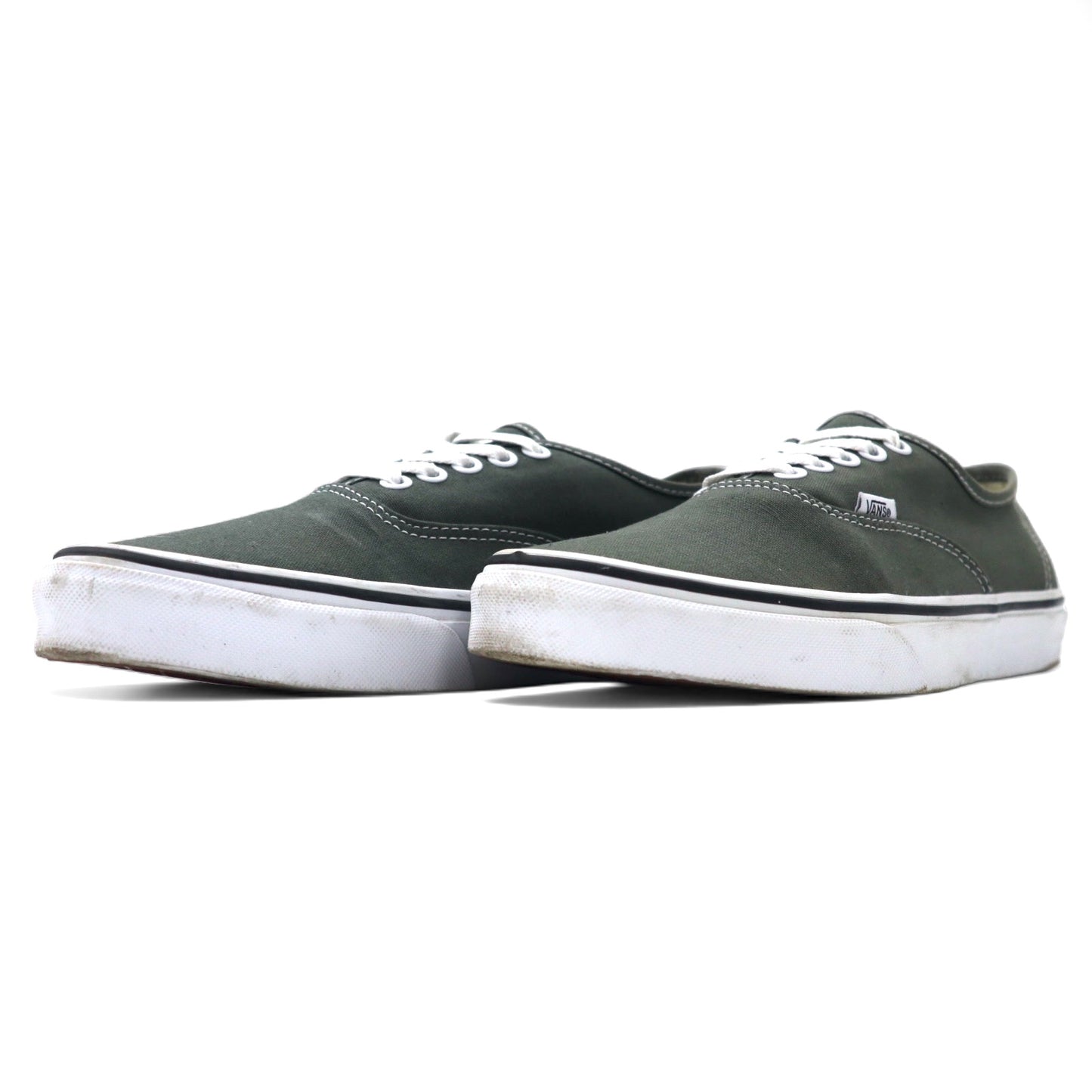 VANS オーセンティック スニーカー 27cm グレー キャンバス AUTHENTIC VN000JRAPBQ