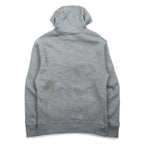 NIKE Swoosh Logo Print Pullover Hoodie M Grey NSW CLUB HOODIE BV2973-063 Made in Pakistan Unused