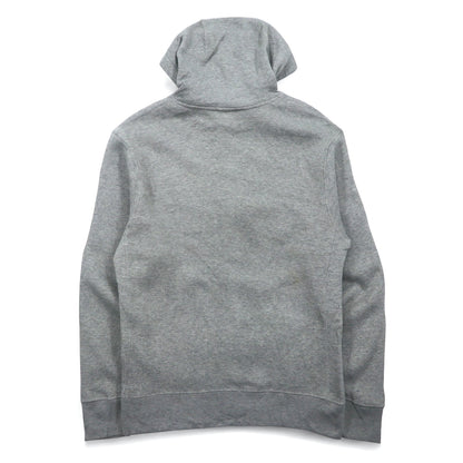 NIKE スウォッシュロゴ プリント プルオーバー パーカー M グレー NSW CLUB HOODIE BV2973-063 パキスタン製 未使用品