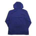 NIKE ハーフジップ アノラックパーカー M ネイビー 袖ロゴ スウォッシュ NSW JKT HD WVN PKBL 833867-429
