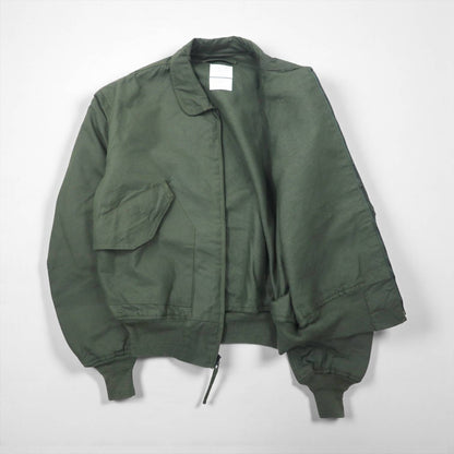 US ARMY CWU-36 P フライトジャケット L カーキ アラミド繊維 難燃 8415-01-608-2983 VALLEY APPAREL