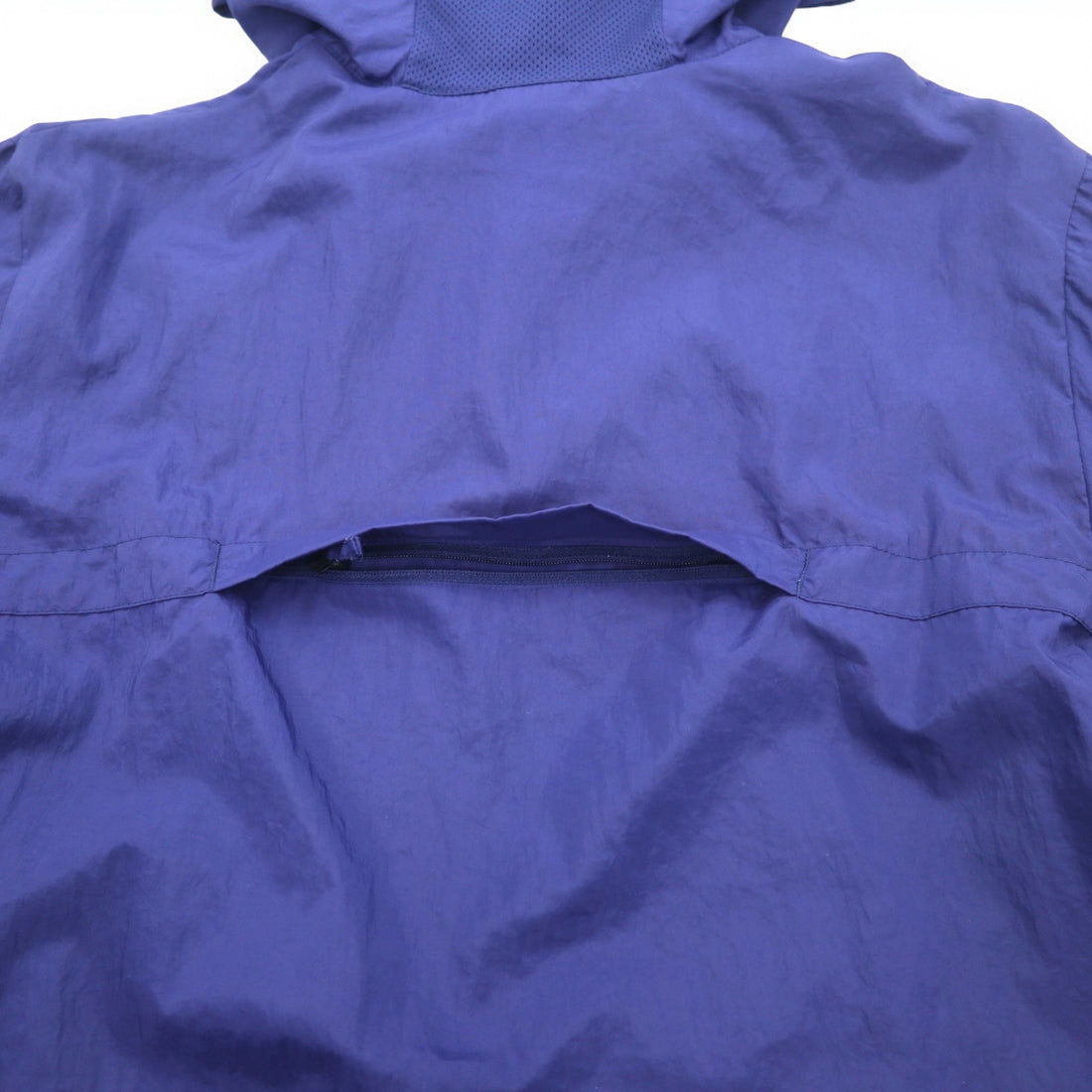 NIKE ハーフジップ アノラックパーカー M ネイビー 袖ロゴ スウォッシュ NSW JKT HD WVN PKBL 833867-429