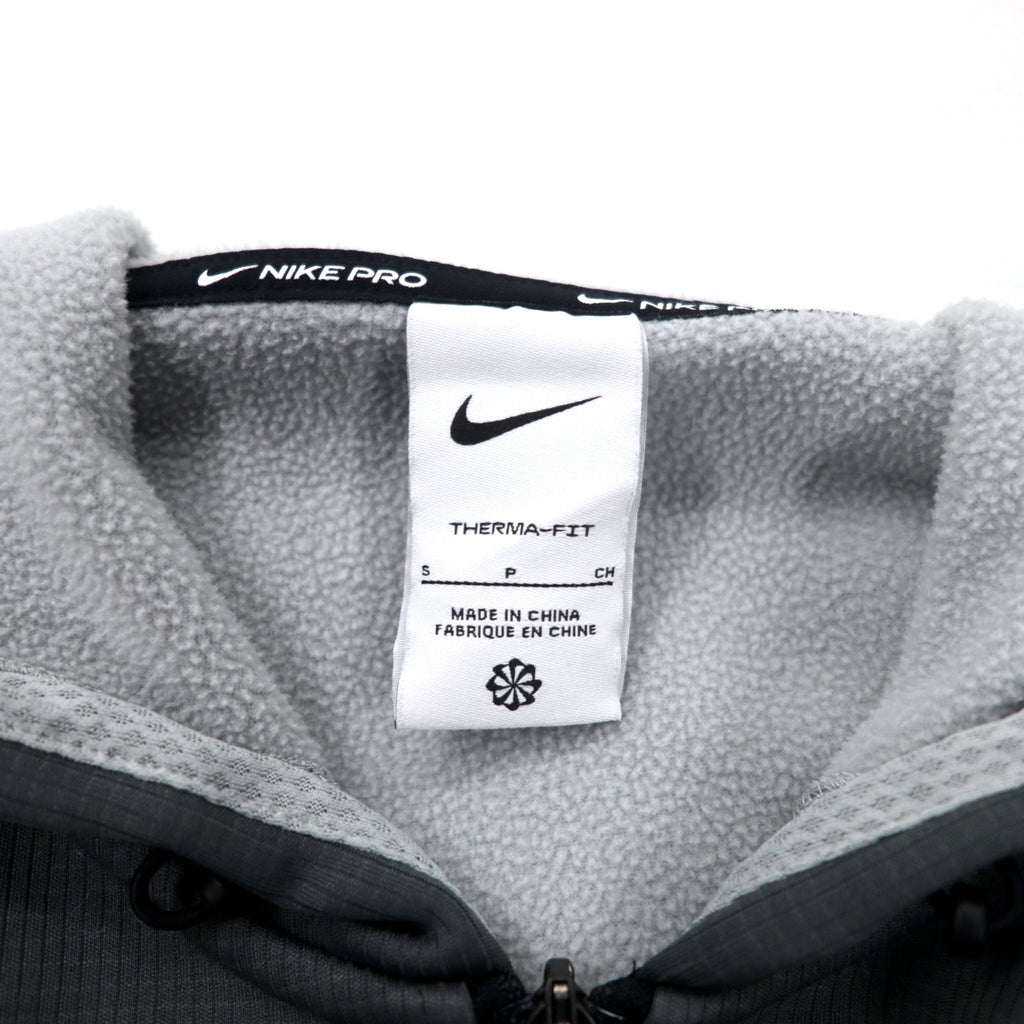 NIKE トラックジャケット ジャージ フーディ セットアップ S グレー ポリエステル THERMA-FIT DD2125-010