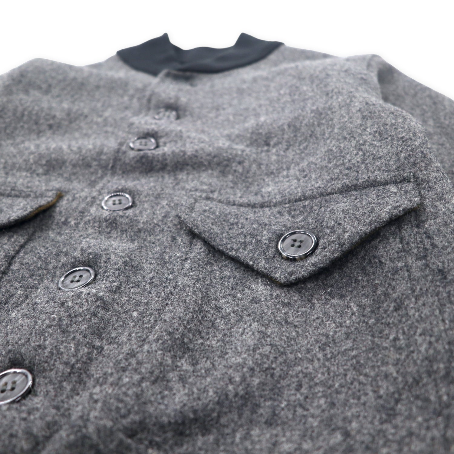 Y.M Order A-1 Flight Jacket 36 Gray Wool AN-6501 – 日本然リトテ