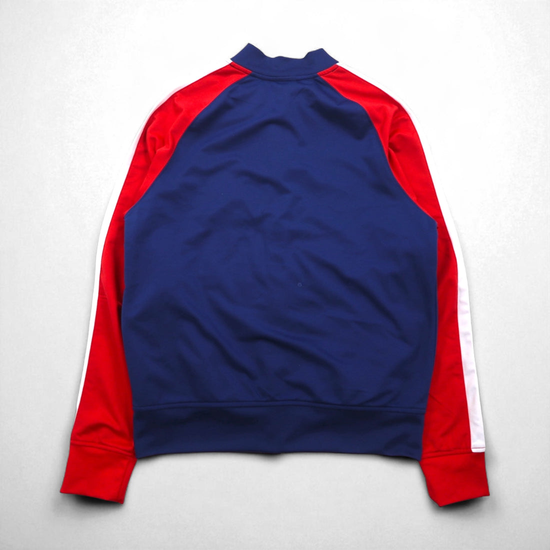 UMBRO Track Jacket, Jersey, Size M, Navy, Tricolor, Polyester, USA Model