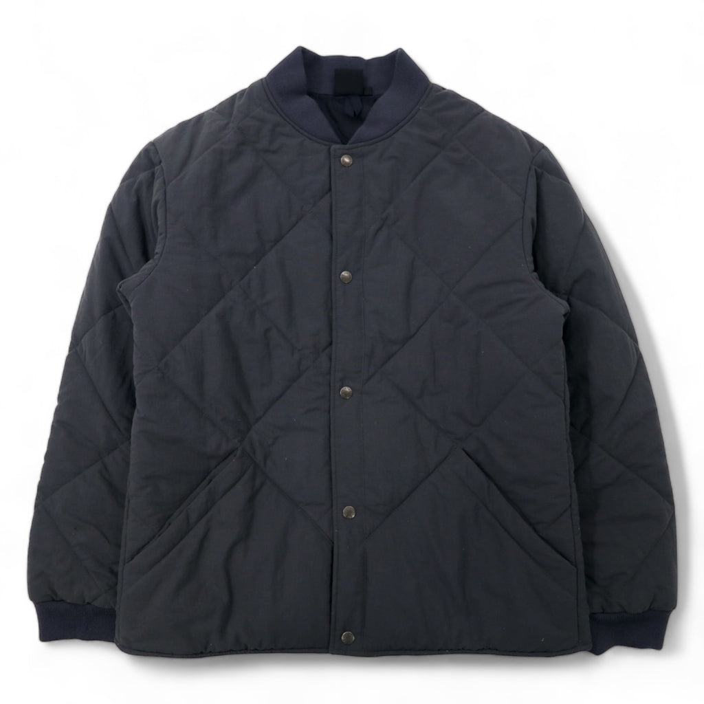 日本然リトテ-古着オンライン-THE NORTH FACE パデット キルティングジャケット L グレー ナイロン 中綿 Thermolite NY17303-THE NORTH FACE Padded Quilted Jacket L Gray Nylon Filling Thermolite NY17303