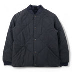 日本然リトテ-古着オンライン-THE NORTH FACE パデット キルティングジャケット L グレー ナイロン 中綿 Thermolite NY17303-THE NORTH FACE Padded Quilted Jacket L Gray Nylon Filling Thermolite NY17303
