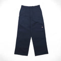 Dickies ダブルニー ワークパンツ チノパンツ L ネイビー ポリエステル コットン ワイド 85283DN