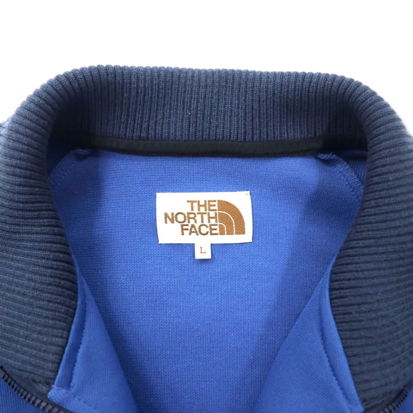 THE NORTH FACE トラックジャケット ジャージ L ブルー ポリエステル ロゴ刺繍 TRACK JACKET WOMEN’S ATW40850