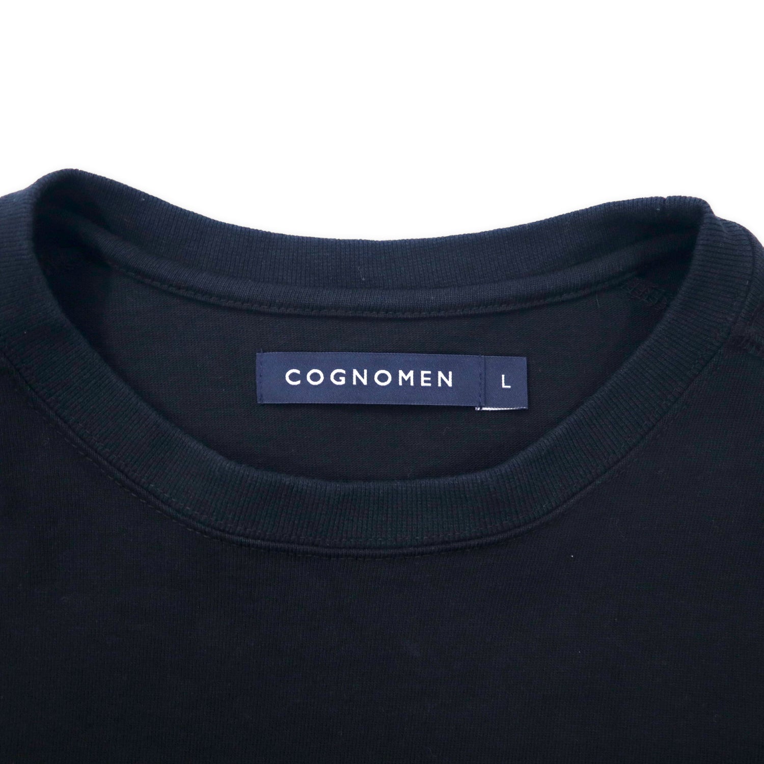 COGNOMEN オーバーサイズ ロングスリーブTシャツ L ブラック コットン