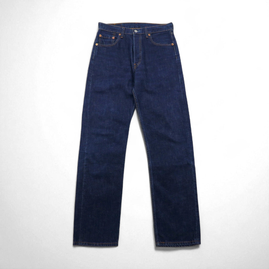 Levi's 00年代 501 ストレート デニムパンツ ジーンズ M インディゴ ブルー ボタンフライ