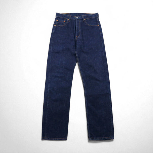 Levi's 00年代 501 ストレート デニムパンツ ジーンズ M インディゴ ブルー ボタンフライ