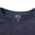 APC Print Sweatshirt XS Navy Cotton V2.0 by touitronic