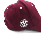 TOWCAPS TOP OF THE WORLD Baseball Cap FREE Belt Bordeaux NCAA College TEXAS A&amp;M AGGIES