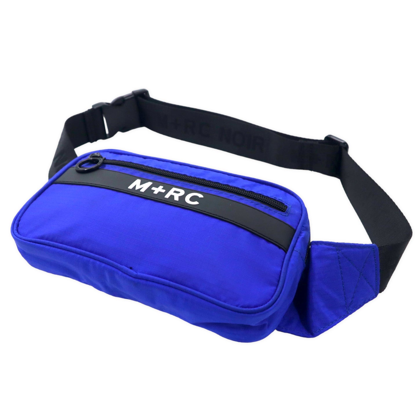 M+RC NOIR ウエストバッグ ボディバッグ ブルー ナイロン リップストップ Ripstop Belt Bag