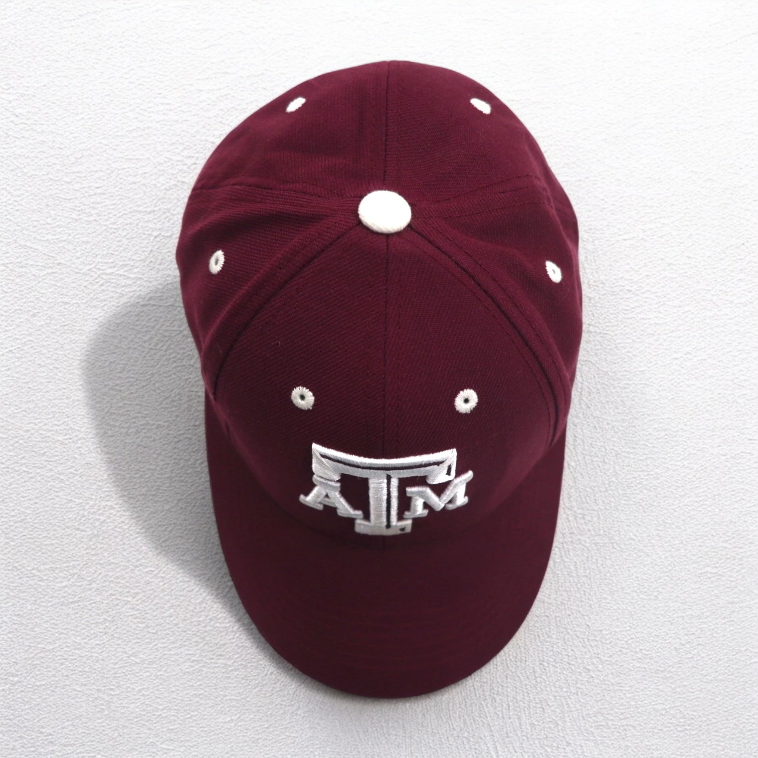 TOWCAPS TOP OF THE WORLD Baseball Cap FREE Belt Bordeaux NCAA College TEXAS A&amp;M AGGIES